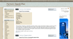 Desktop Screenshot of oppskrifter.net